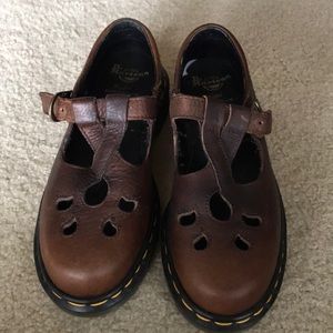 Dr. Martens crisscross Mary Janes